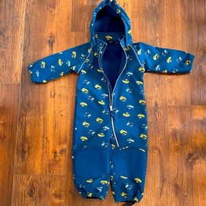 Danish brand Name IT fleece lined snow/Puddle suit 9-12 months
